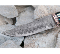 Нож Клыч из ламинированной стали основа клинка S390
