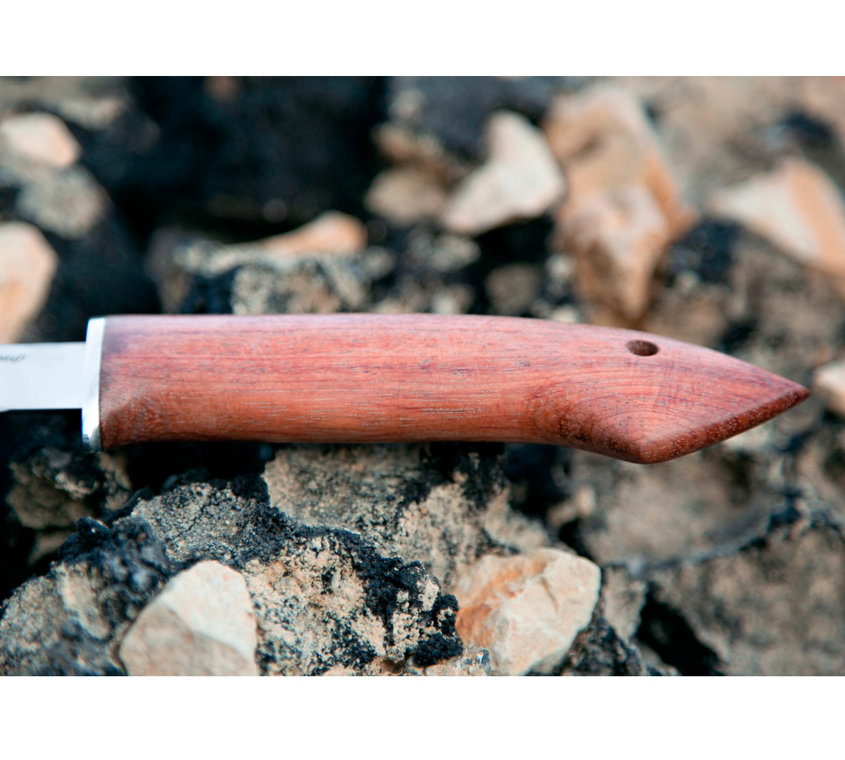 Филейный нож из кованой стали Х12МФ
