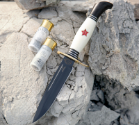 Нож Финка НКВД из стали У-10 купить на сайте koval-knife.shop