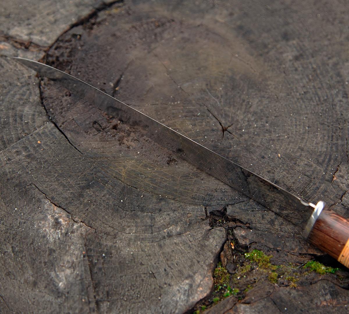 Филейный нож из  стали 110Х18
