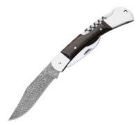 Складной нож из дамасской  стали №2  купить на сайте koval-knife.shop