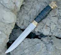 Нож Пластун из кованой стали Х12МФ на сайте koval-knife.shop