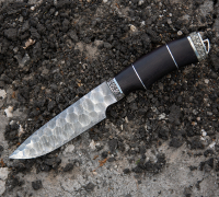 Купить Нож Барс из дамасской стали Х/О на сайте koval-knife.shop