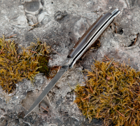 Складной нож из дамасской стали №3
