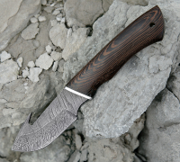 Нож Стропорез из дамасской стали