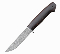 Малый филейный нож из дамасской стали купить на сайте koval-knife.shop