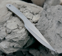 Метательный нож Осётр-мини из стали 65Г