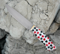 Нож Сибиряк из порошковой стали S390  купить на сайте koval-knife.shop
