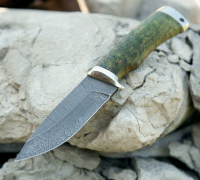 Нож Норвег из дамасской стали