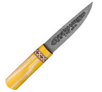 Якутский нож из дамасской стали купить на сайте koval-knife.shop