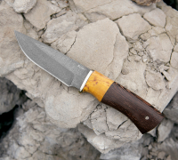 Нож Норвег из булатной стали купить на сайте koval-knife.shop