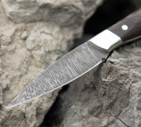 Овощной нож из дамасской стали