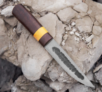 Якутский нож из булатной стали купить на сайте koval-knife.shop