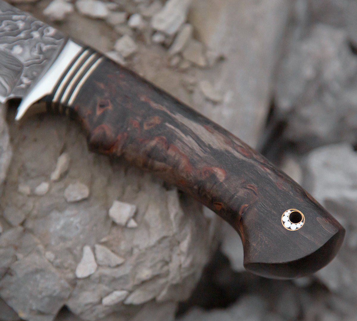 Нож Скандинав из ламинированной стали