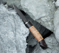 Нож Грибник из булатной стали