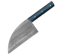Сербский нож из дамасской стали купить на сайте koval-knife.shop
