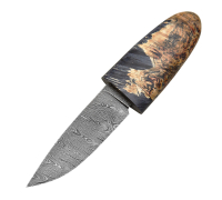 Нож Шкет из дамасской стали купить на сайте koval-knife.shop