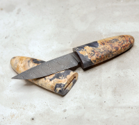 Нож Шкет из дамасской стали купить на сайте koval-knife.shop
