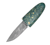 Нож Шкет из дамасской сайли купить на сайте koval-knife.shop