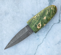 Нож Шкет 2 из дамасской стали купить на сайте koval-knife.shop