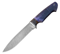 Нож Олимп из дамасской стали купить на сайте koval-knife.shop