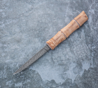 Дамский нож из дамасской стали купить на сайте koval-knife.shop