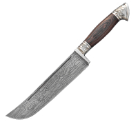 Нож Узбек-пчак из дамасской стали купить на сайте koval-knife.shop
