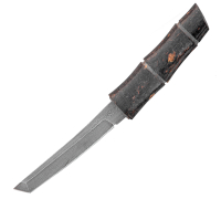 Нож Танто-мини из дамасской стали купить на сайте koval-knife.shop