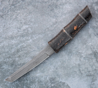 Нож Танто-мини из дамасской стали купить на сайте koval-knife.shop