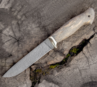 Нож Граф из дамасской стали купить на сайте koval-knife.shop