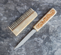 Нож расческа из стали 95х18 купить на сайте koval-knife.shop