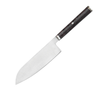 Нож Сантоку из порошковой стали М-390 купить на сайте koval-knife.shop