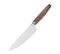 Кухонный Шеф нож из порошковой стали S390 Кухонный Шеф нож из порошковой стали S390 купить на сайте koval-knife.shop