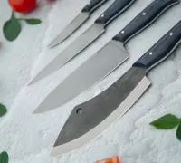 Набор кухонных ножей из стали 95Х18