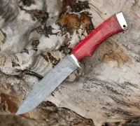 Нож Олимп из дамасской стали Нож Олимп из дамасской стали купить на сайте koval-knife.shop