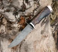 Нож Скандинав из дамасской стали Нож Скандинав из дамасской стали купить на сайте koval-knife.shop