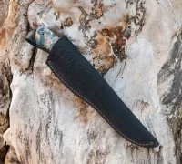 Нож Сибиряк из порошковой стали М-398
