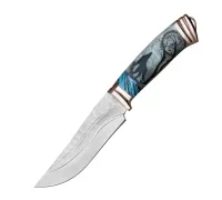 Нож Клыч из дамасской стали Нож Клыч из дамасской стали купить на сайте koval-knife.shop