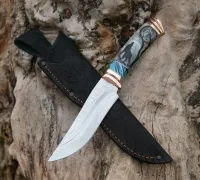 Нож Клыч из дамасской стали Нож Клыч из дамасской стали купить на сайте koval-knife.shop