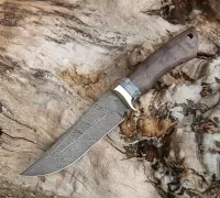 Нож Клыч из дамасской стали Нож Клыч из дамасской стали купить на сайте koval-knife.shop
