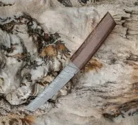 Нож Танто из дамасской стали Нож Танто из дамасской стали купить на сайте koval-knife.shop