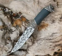 Нож Сибиряк из порошковой стали М-398