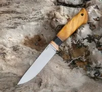 Нож Ладья из порошковой стали М390 Нож Ладья из порошковой стали М390 купить на сайте koval-knife.shop