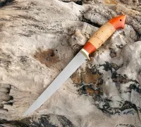 Филейный нож из стали N690