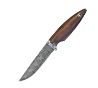 Нож Грибник из мозаичной дамасской стали Нож Грибник из мозаичной дамасской стали купить на сайте koval-knife.shop