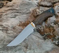 Нож Клыч из порошковой стали  CPM REX 121  купить на сайте koval-knife.shop