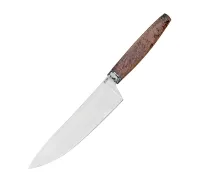 Кухонный Шеф нож из порошковой стали S390 Кухонный Шеф нож из порошковой стали S390 купить на сайте koval-knife.shop